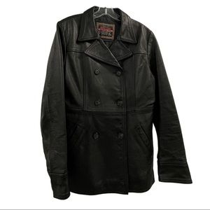 SKIPPER Black Fully Lined 100% Leather Jacket